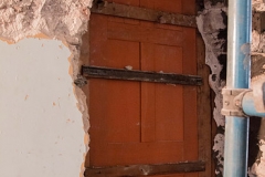 Campbeltown Town Hall - behind the fake door in the council chamber