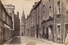 Campbeltown Town Hall from Kirk Street. Photo courtesy of Argyll & Bute Library Service.